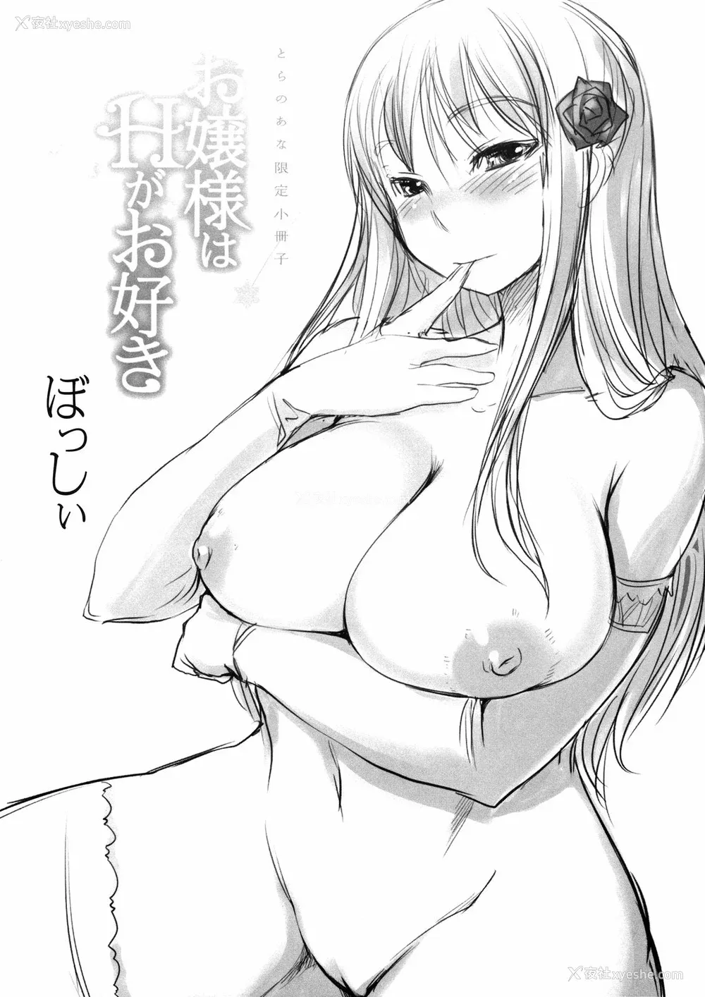 228P - [ぼっしぃ] お嬢様はHがお好き  初回限定版 [无修正]