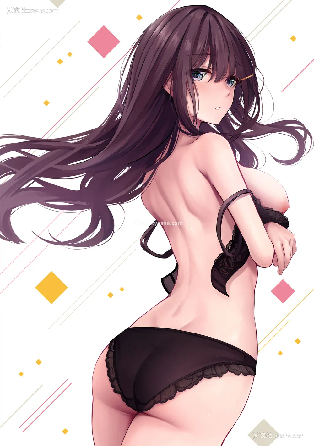 199P - [くっきおーれ] 不器用に爱して イラストカード[中文][无修正]