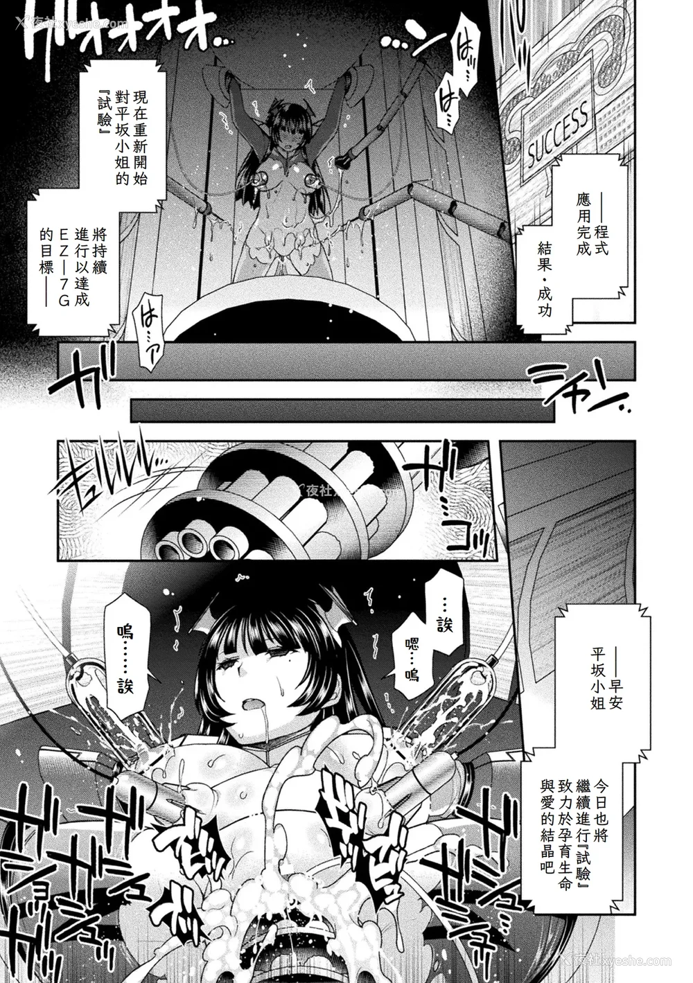 73P - [雏瀬あや] 受胎へ至る机械奸试行の记录 [中国翻訳] [DL版]