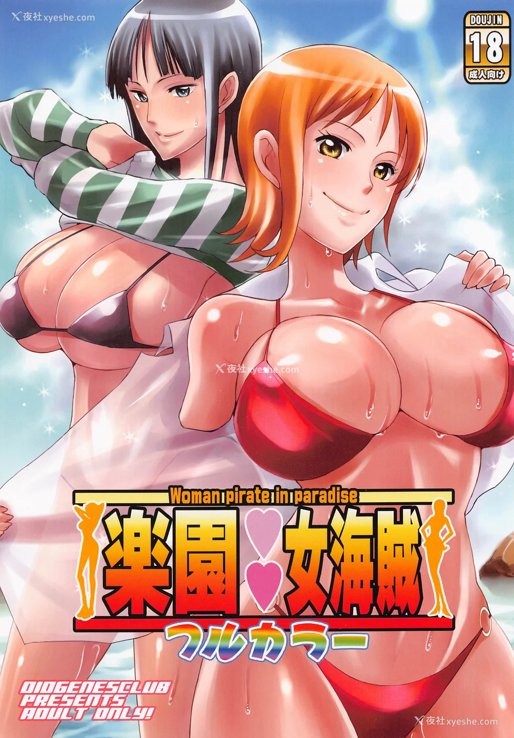 3P - [ディオゲネスクラブ (灰川ヘムレン)] 楽园女海贼 1~4 特典（ワンピース）[DL版][中国翻訳]
