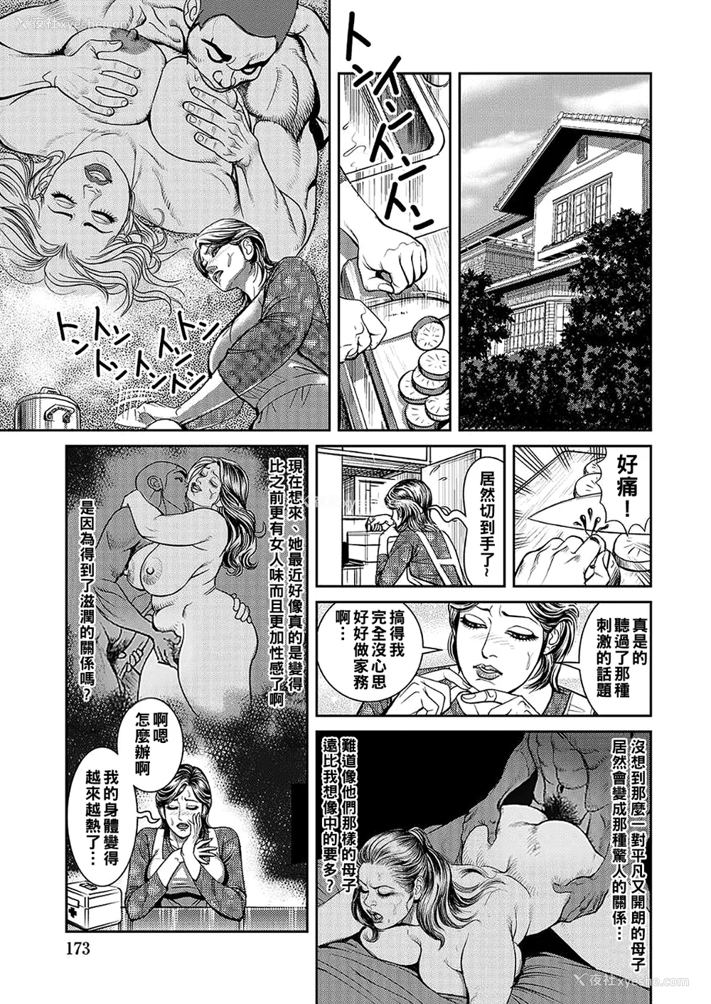 11P - [セニョール大悦] 巨乳熟母のアブない快感 第1-9话 [中国翻訳] [无修正] [DL版]