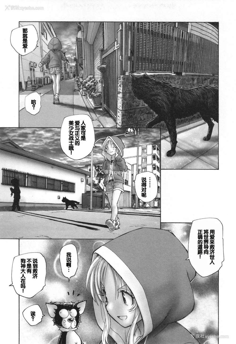 40P - [海野萤] 迷いの街の赤ずきん 下 [甜族星人赞助汉化]