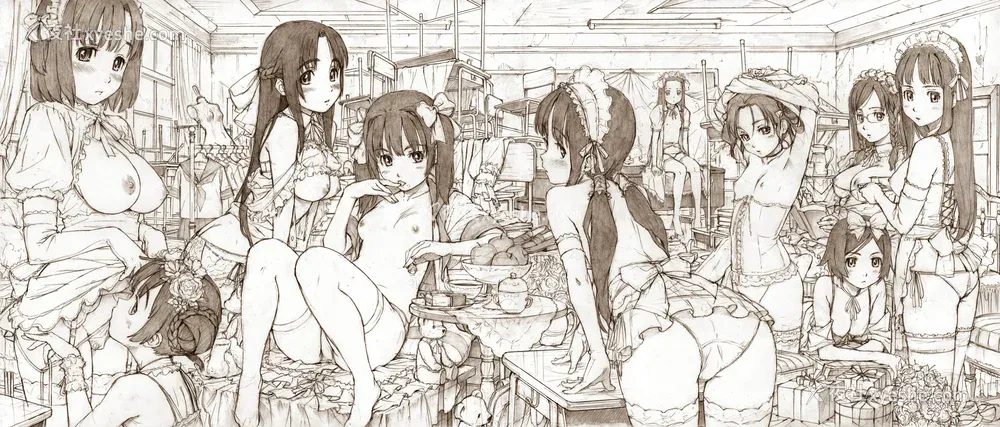 3P - [鸣子ハナハル] 少女マテリアル [无修正]