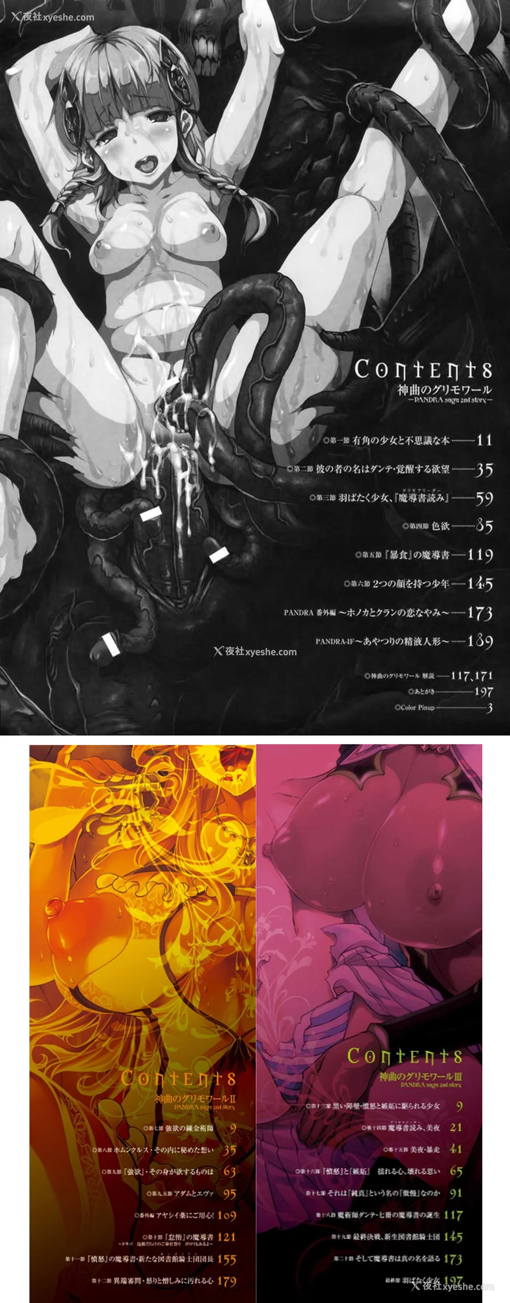 2P - [エレクトさわる] 神曲のグリモワールⅠ~Ⅲ －PANDRA saga 2nd story－ (PANDRA)[中国翻訳][疏码]