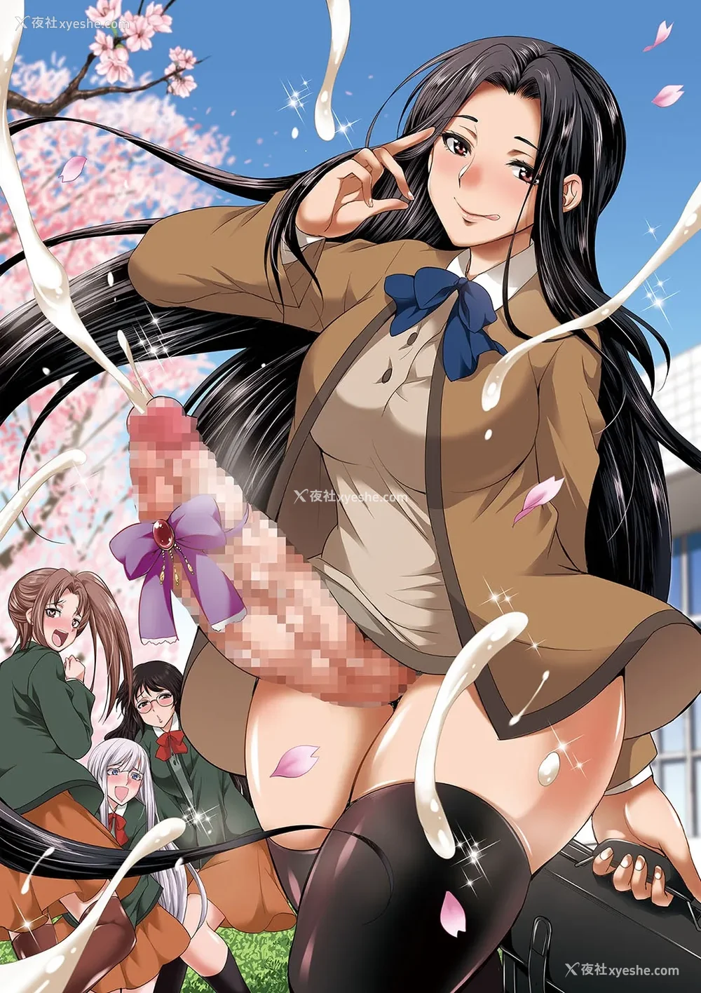 204P - [月下カグヤ] フタナリ×令嬢×大乱交 [DL版] [廉价汉化组]