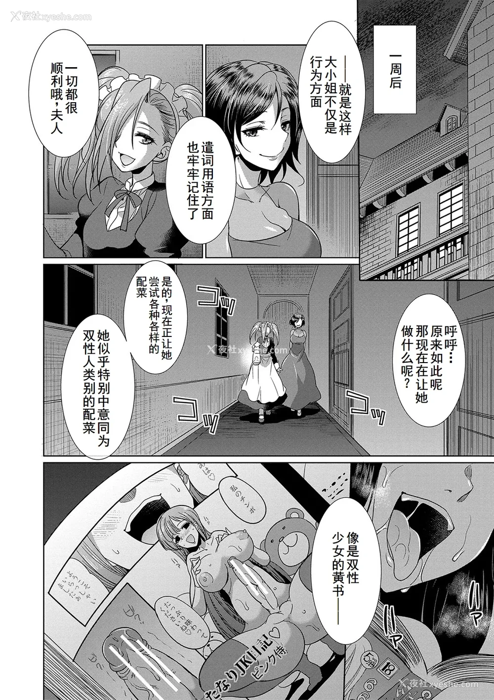 30P - [月下カグヤ] フタナリ×令嬢×大乱交 [DL版] [廉价汉化组]