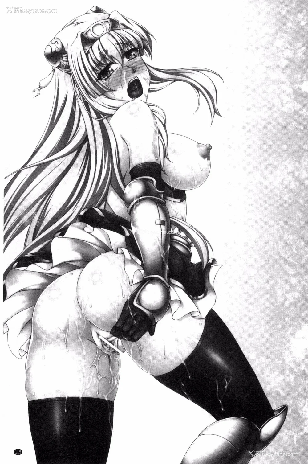 117P - [月蜥蜴] 黒獣1-2 ～淫欲に染まる背徳の都、再び～  [中国翻訳][疏码][DL版]