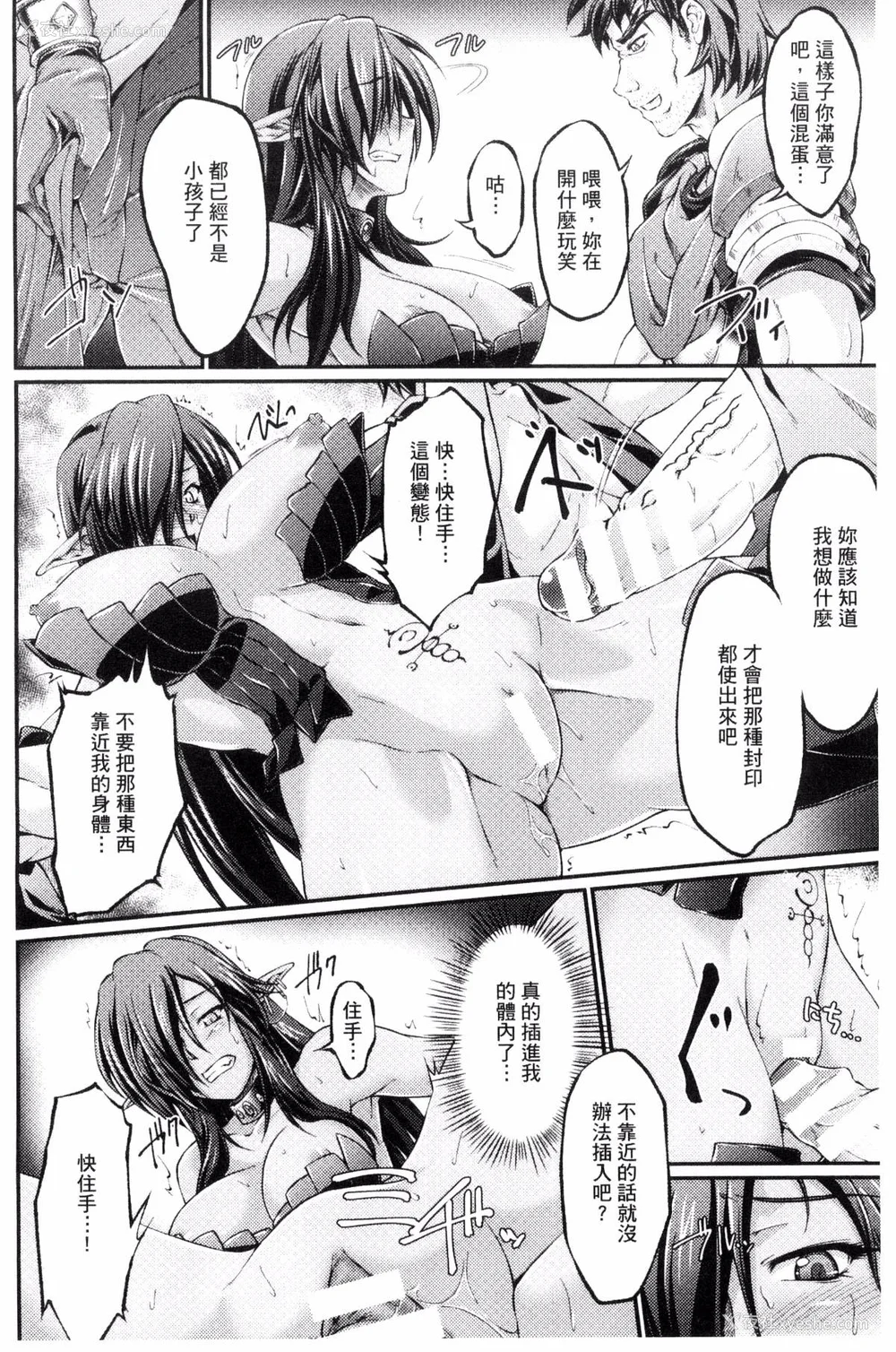 12P - [月蜥蜴] 黒獣1-2 ～淫欲に染まる背徳の都、再び～  [中国翻訳][疏码][DL版]