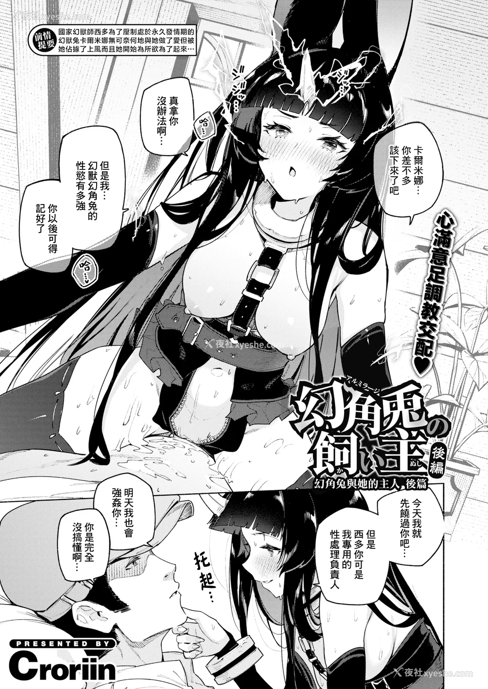 105P - [Croriin] ヤリこみクロニクル～异种族性交记～ [无修正] [DL版]