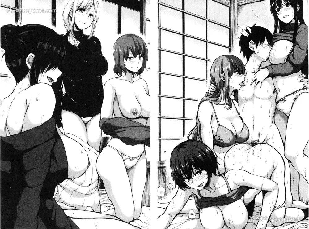 201P - [立花オミナ] ゆけむりハーレム物语|汤烟缭绕后宫淫乱物语 [中国翻訳][疏码]
