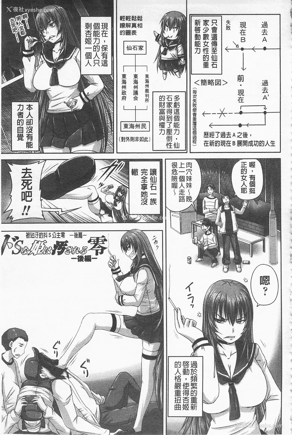 52P - [のざらし (秋神サトル、野晒惺)]ドSな姫は汚される|超S的公主被玷污了 ~上下章~[中国翻訳][薄码]