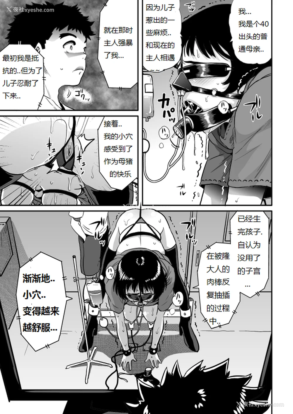 338P - [华フック]母亲失格 1~5[中国翻訳][粗码]