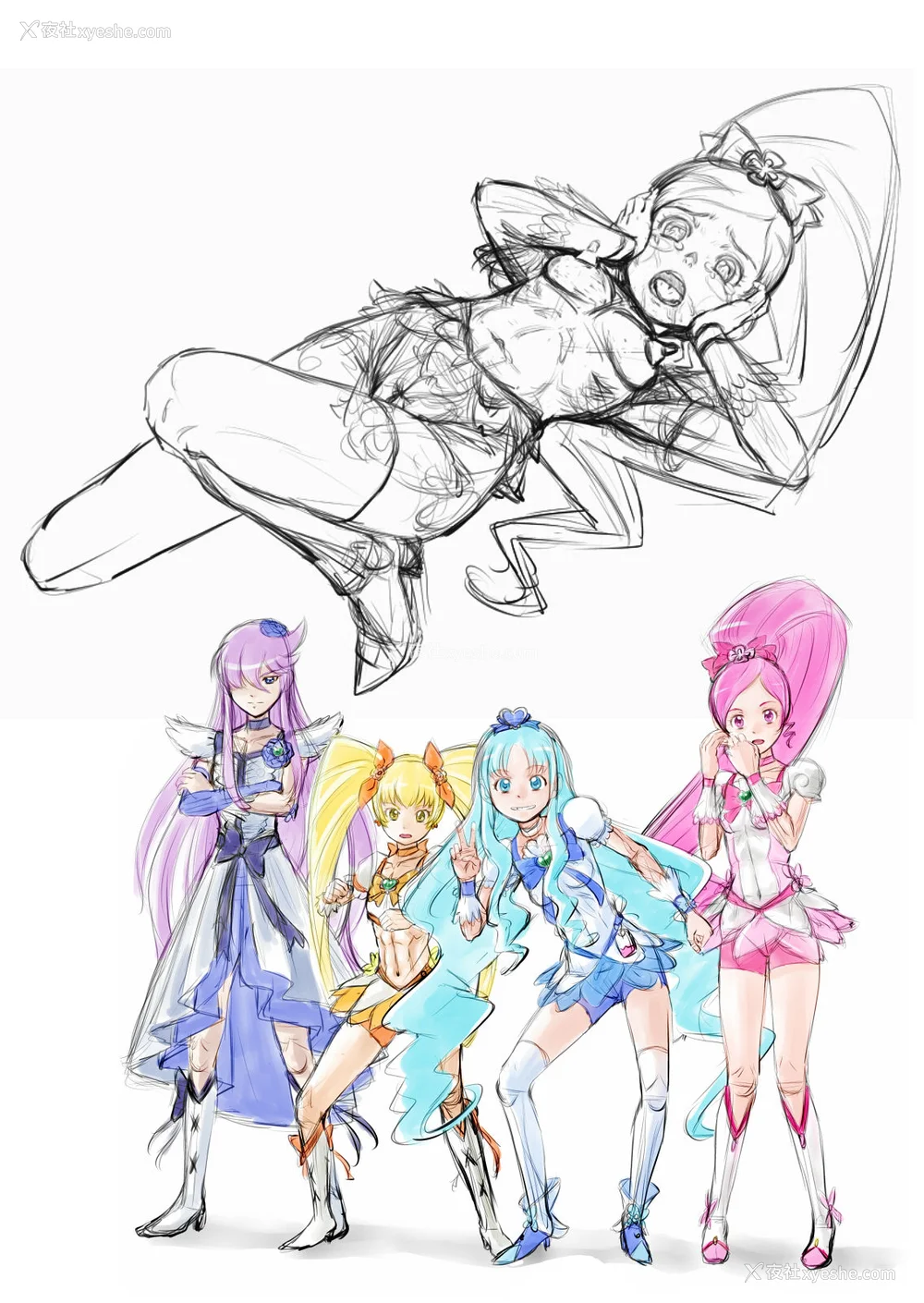 64P - [重力式拥壁 (ダム)]Shock触ごブリギュア 1~5(プリキュアシリーズ)[中国翻訳][粗码][不咕鸟汉化组]