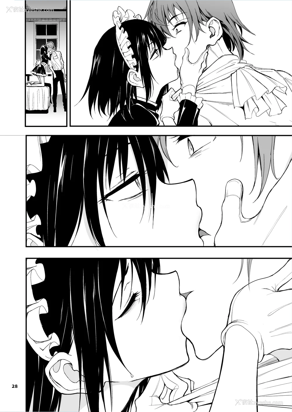 183P - [きょくちょ局 (きょくちょ)]メイド教育|女仆教育。 1~8-没落贵族瑠璃川椿-[中国翻訳][无修正、疏码][种植园汉化组、无邪気汉化组]