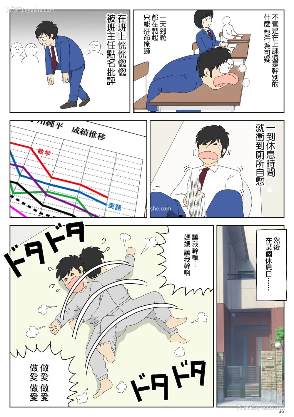 38P - [水洗いの会]オナネタ母さん|自慰素材妈妈 1~4(完结篇) その后[中国翻訳][薄码]