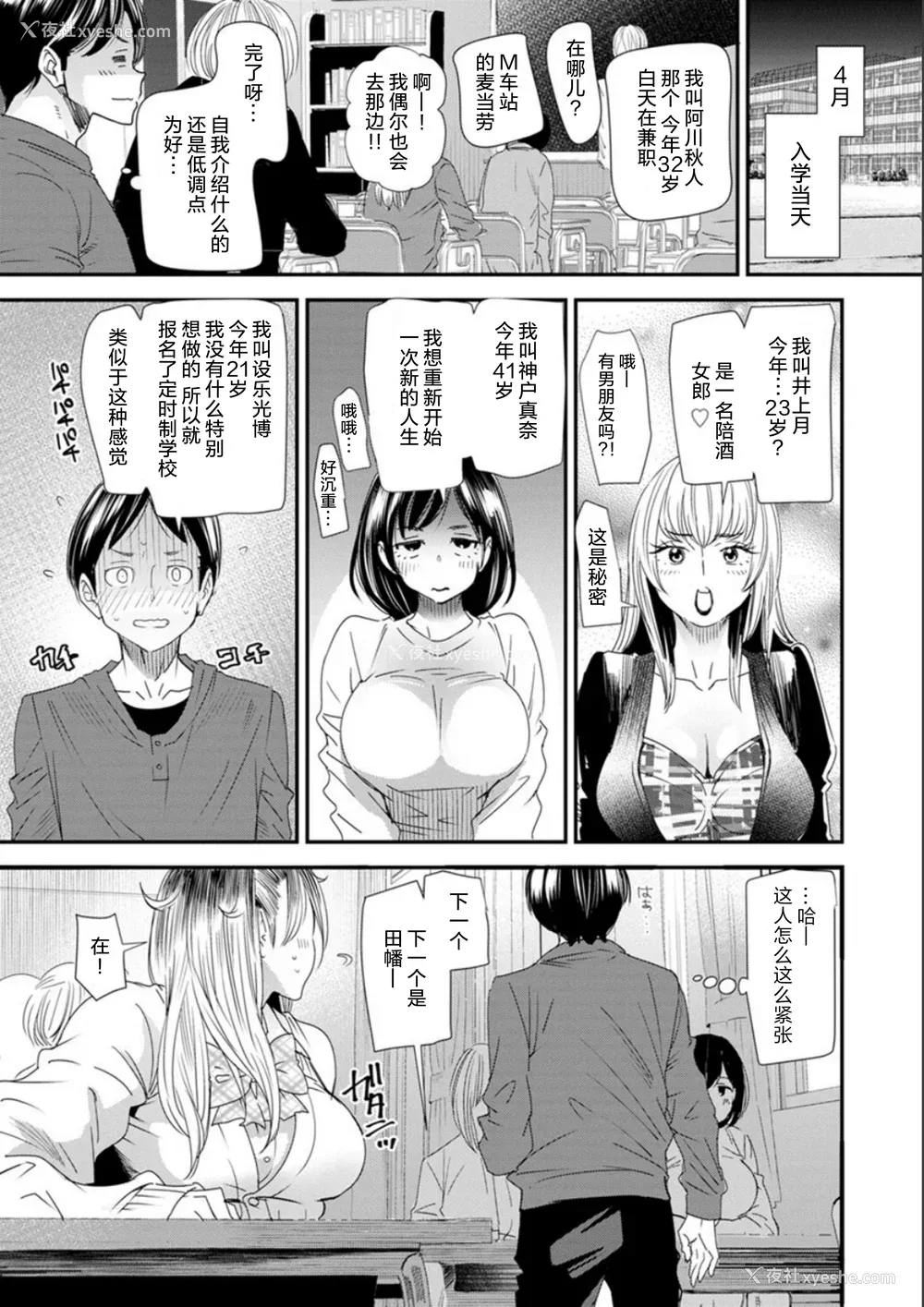 7P - [大嶋亮]奈绪さんの秘め事 番外篇 ～元ヤンギャル人妻、定时制学园に通う～[中国翻訳][薄码][胡来的个人委托汉化][DL版]