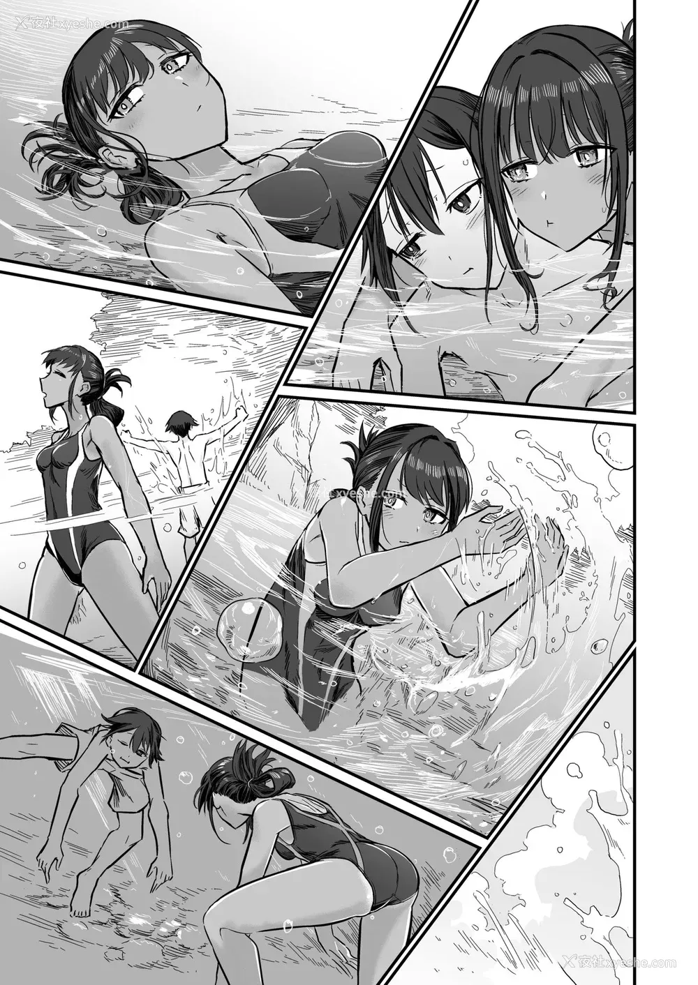 91P - [即丸] 日焼け美少女が诱惑してくるんだが [DL版] [不太会说话汉化]