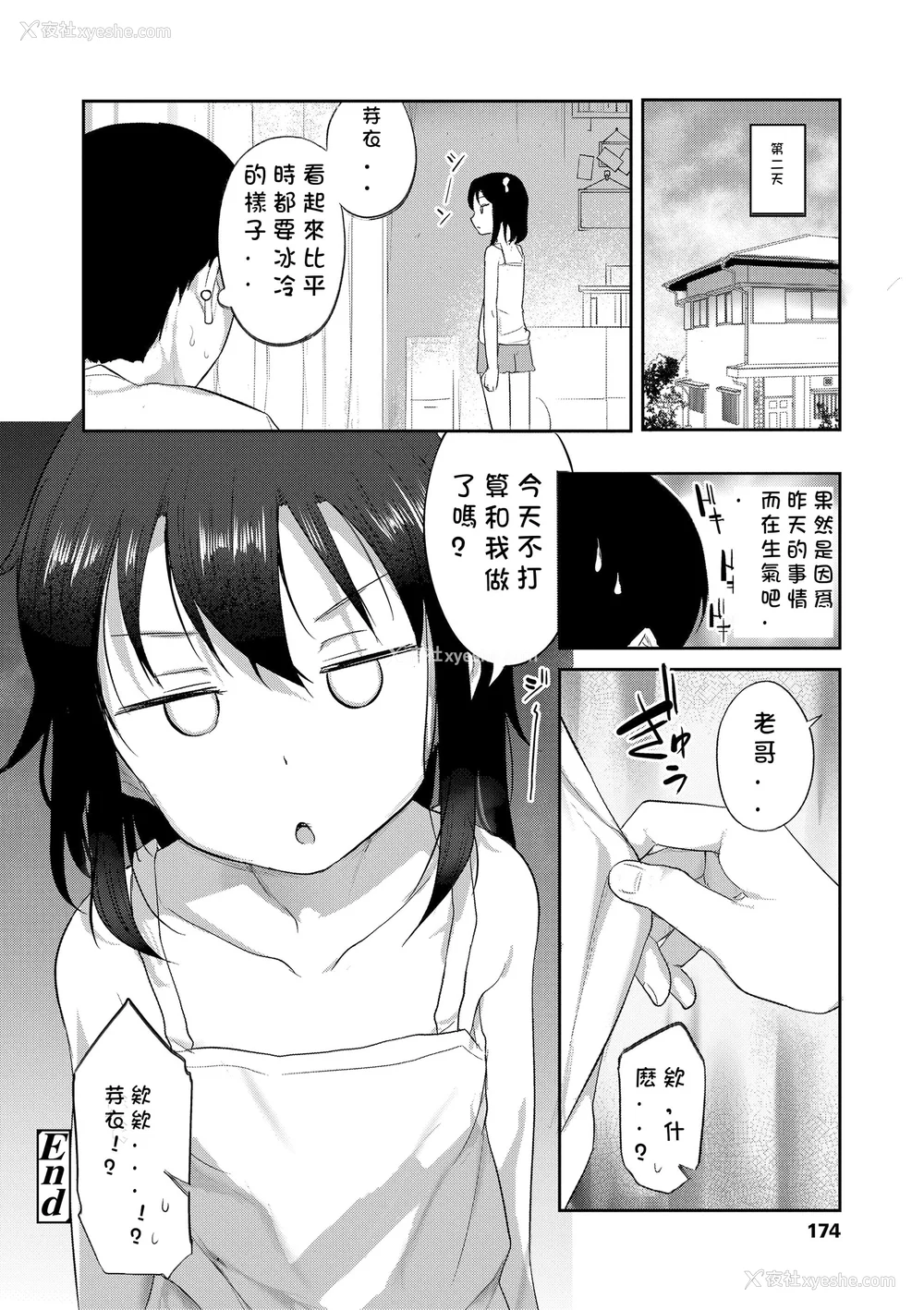 176P - [はやけ] 妹の裸を见て兴奋するなんて変なお兄ちゃん♡ [DL版] [中国翻译]