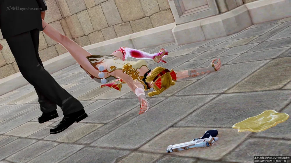 153P - 枪神纪 性感女特工败北白给