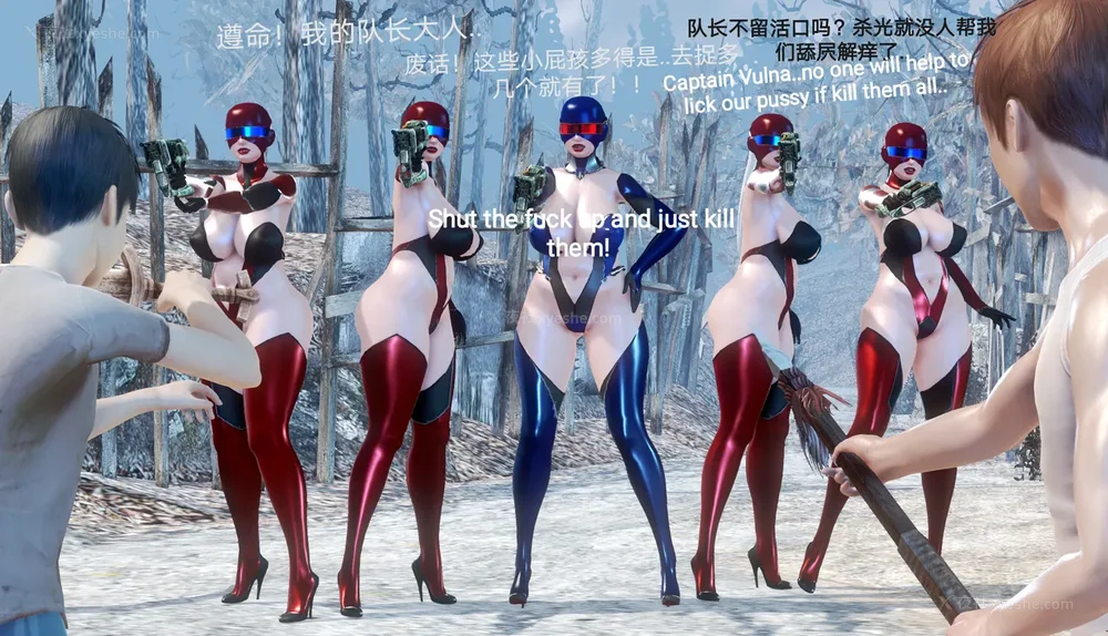 105P - 歼灭淫恶女兵部队 Part 1-11.2