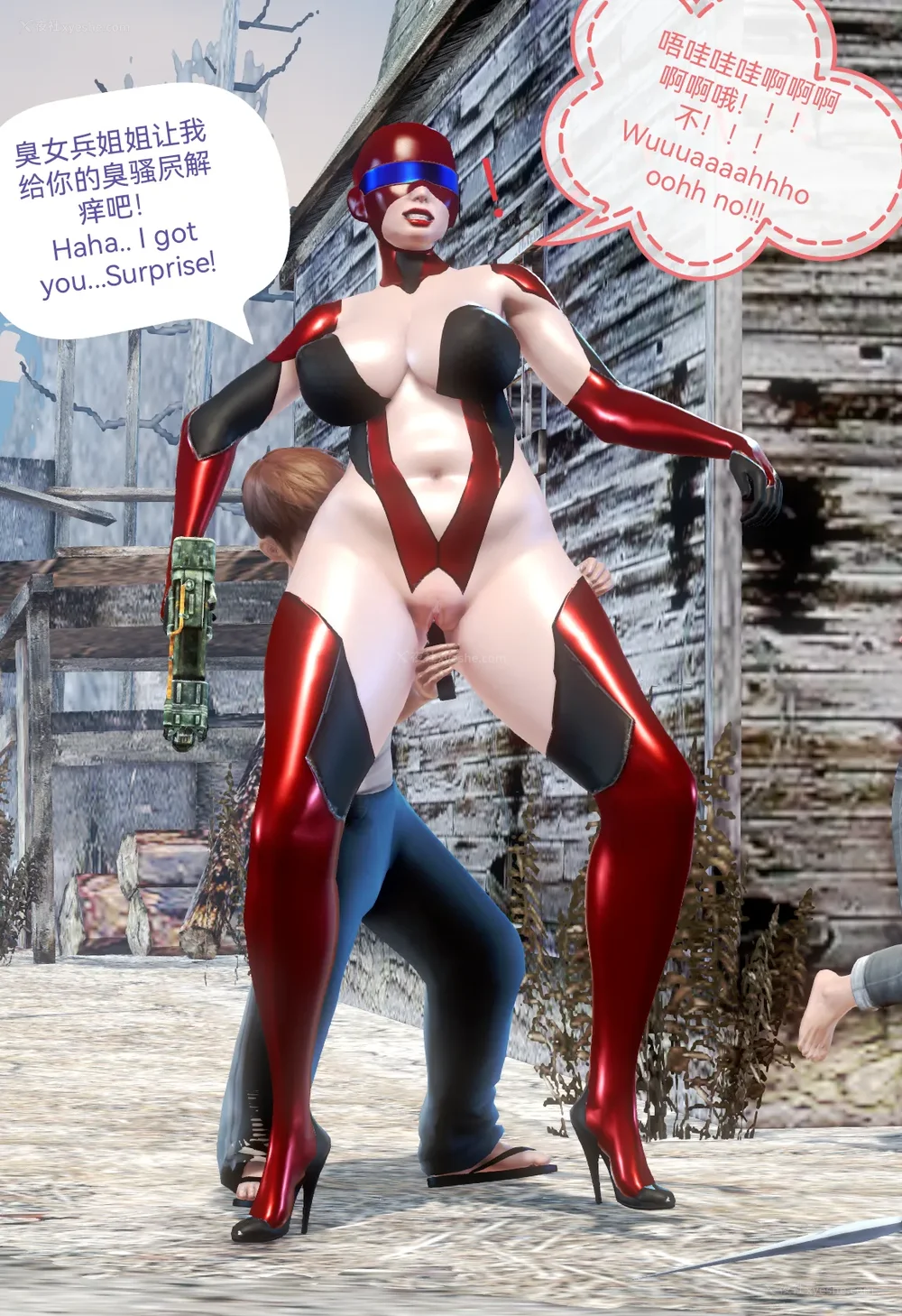 185P - 歼灭淫恶女兵部队 Part 1-11.2