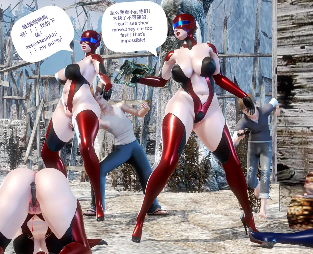 186P - 歼灭淫恶女兵部队 Part 1-11.2