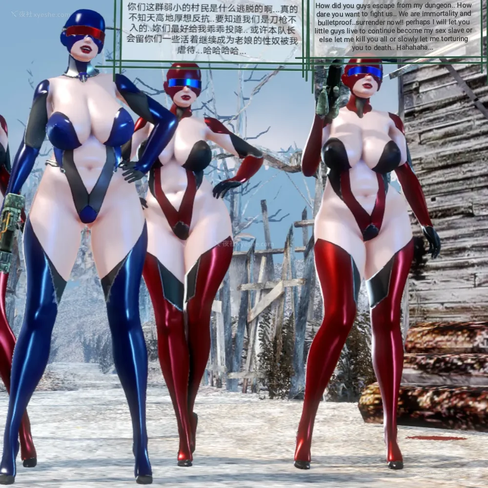 97P - 歼灭淫恶女兵部队 Part 1-11.2