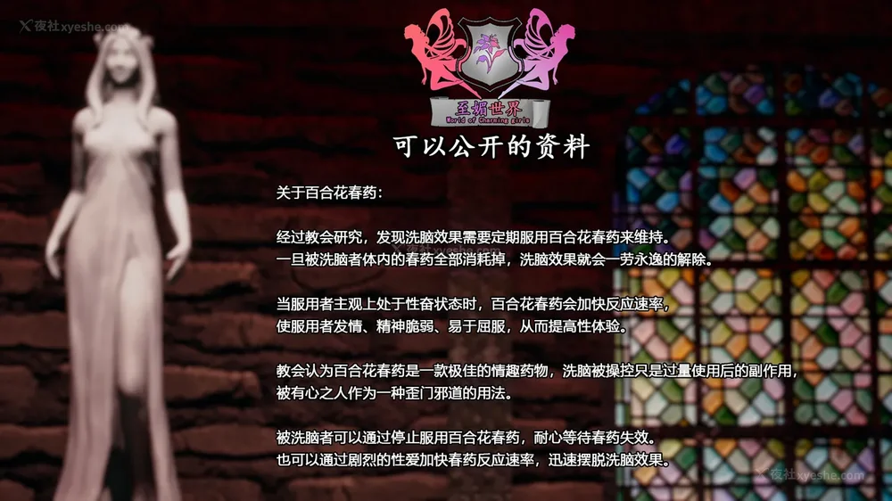 863P - 至媚世界合集篇 E1-8 资料篇