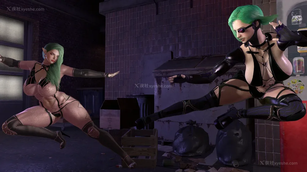 54P - 《Elf Princess Assassin 》 #1 #2