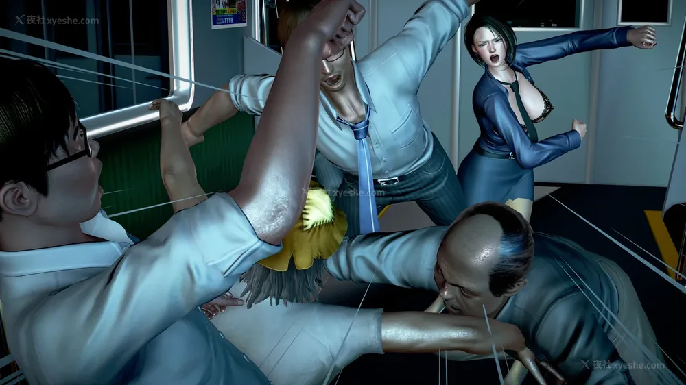 112P - 女搜查官冷婷之电车痴汉