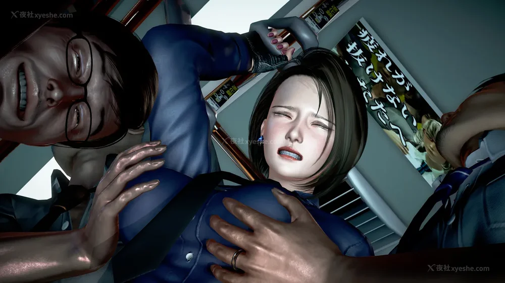 18P - 女搜查官冷婷之电车痴汉