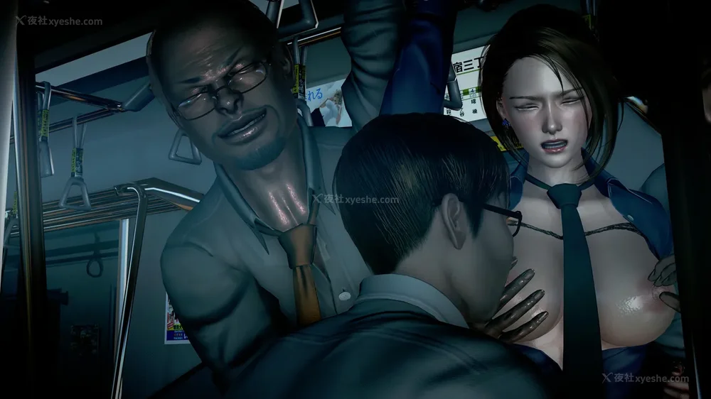 45P - 女搜查官冷婷之电车痴汉