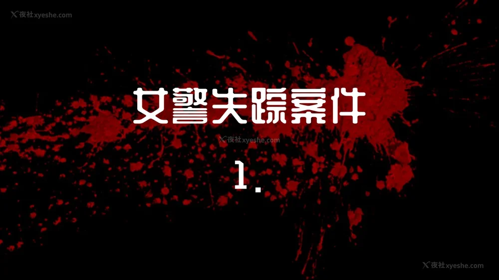 女警失踪案件 01-03