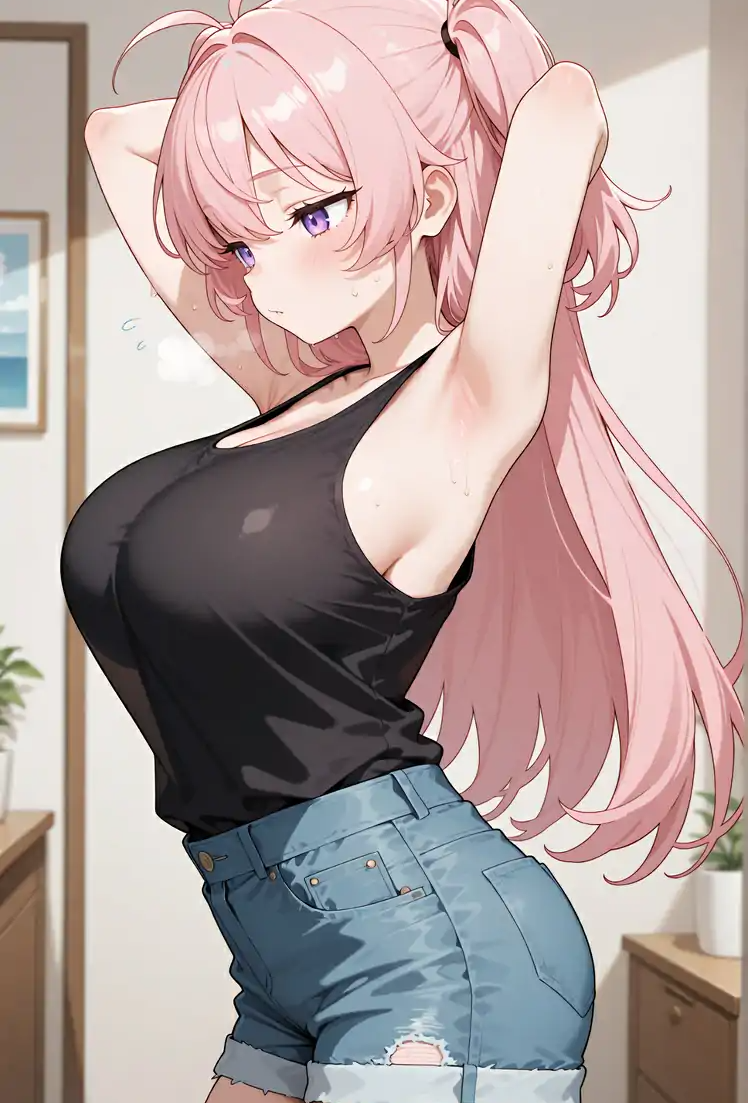 给小姨按摩