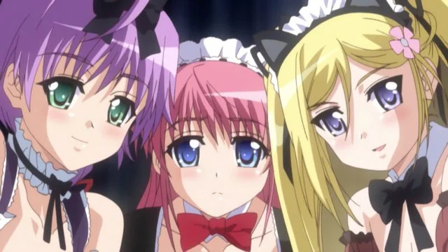 彼女×彼女×彼女 ～三姉妹とのドキドキ共同生活～ 第2话 都会はトイレ、保健室、メイドパラダイス [中文字幕]