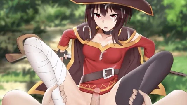NSFW Animation - めぐみん [この素晴らしい世界に祝福を！]