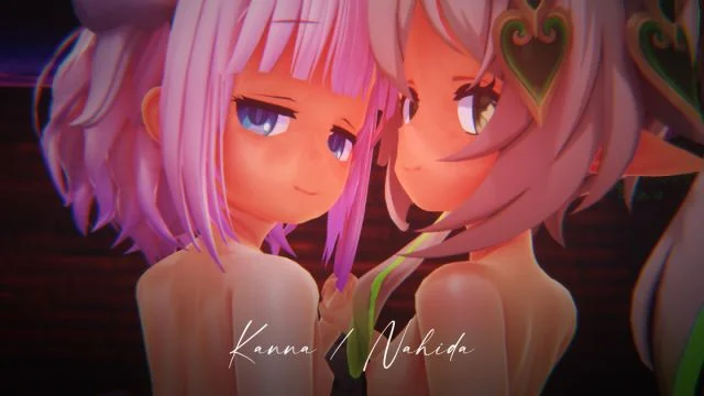Kanna &amp; Nahida Tease