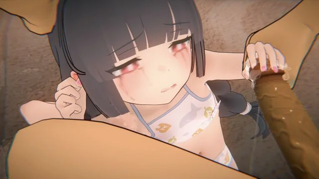 「ゴムゴム」みゆ手コキとイラマ (Holomon X)