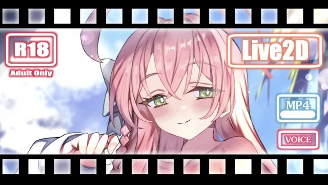 Hanako Live2D GIF／PSD