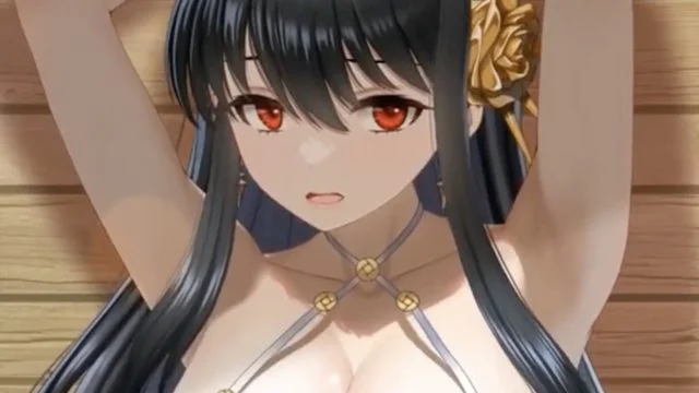 ビーチのヨルさんが眩しくて我慢できない