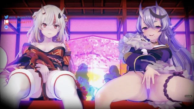 百鬼あやめと竜胆尊01(remake)