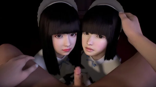ロリメイドふたりのおくちでご奉仕