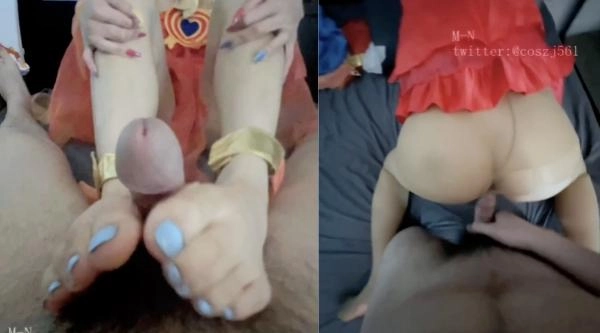 软萌甜美极品粉嫩小可爱coszj561,娇嫩丝足足交,稚嫩白虎美穴又粉又嫩又紧,翘起蜜桃翘臀让主人后入蜜穴 - 无套内射视频