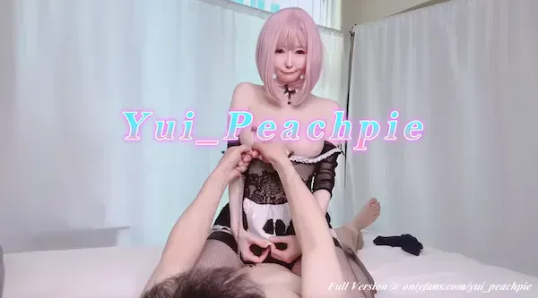 OF日本大眼萌妹Yui Peachpie,粉色少女被玩具和肉棒轮番上阵爆操菊花差点被玩坏了 - 无套内射视频