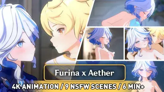 Furina x Aether ANIMATION (4K)