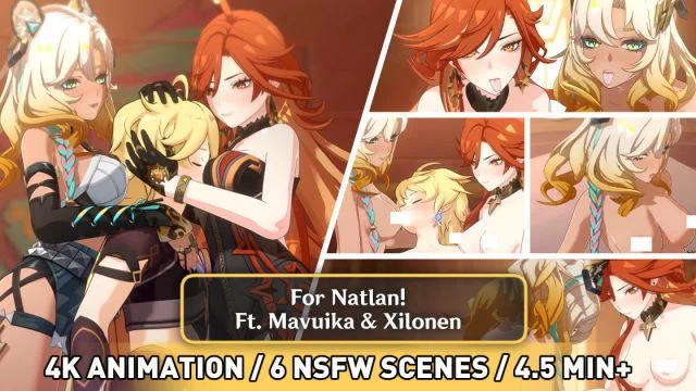 For Natlan! Ft Mavuika &amp; Xilonen ANIMATION (4K)
