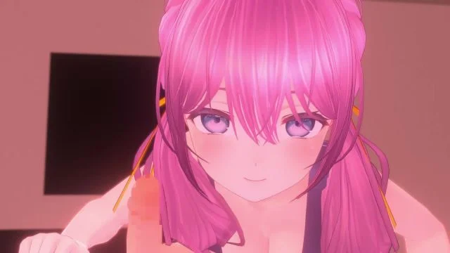 巨乳スク水ツインテール妹がお口でご奉仕～寝起き编～
