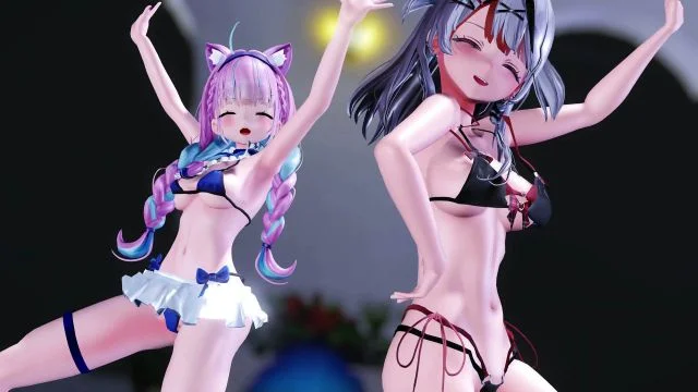 30 沙花〇とホロ〇ンが「过食性アイドル症候群」を踊ってくれました。