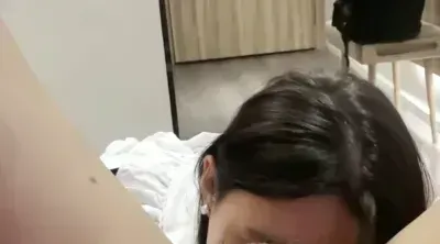 漂亮的小女友犯了错的就要接受男友的惩罚❤️换上女仆装好好享受一下