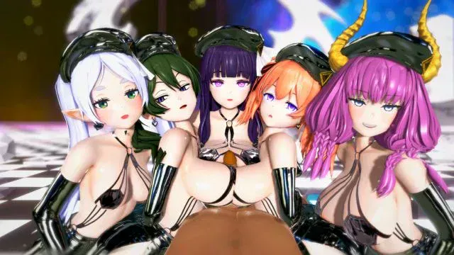 芙莉莲x费伦x尤蓓尔x阿乌拉x莉妮耶 - STEP4k SEX